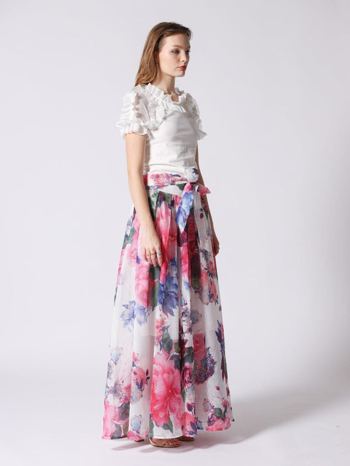 Maxi Skirt Water Color