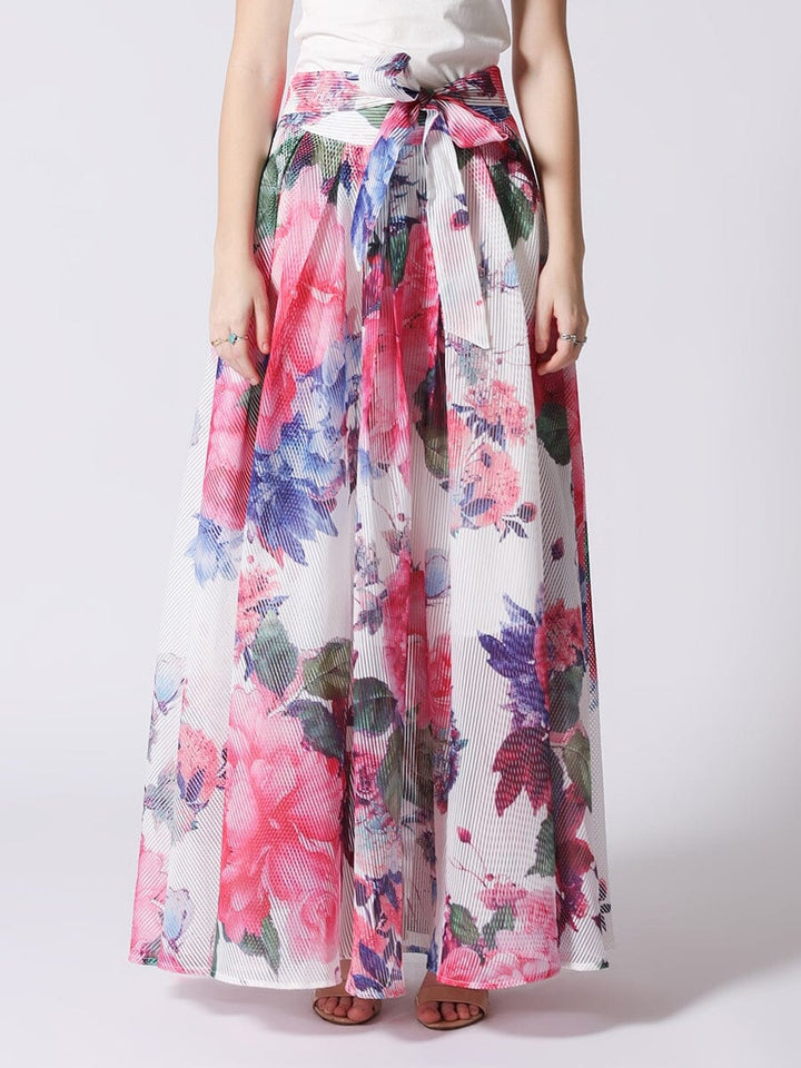 Maxi Skirt Water Color